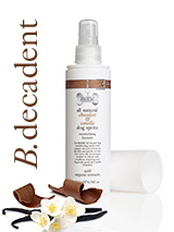 All Natural Chocolate & Vanilla Dog Spritz (200ml) - Our all natural chocolate and vanilla spritz spray is used to refresh and condition coats leaving them smooth and silky with the delicious rich scent of chocolate and vanilla. Features beneficial organic cocoa which is rich in protective, antioxidant flavonoids and wheat protein which has conditioni...